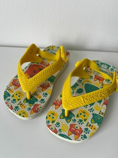 Ojotas amarillas havaianas t.20(230)