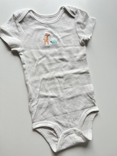 Body mc blanco linea gris jirafa carters 24m(78)