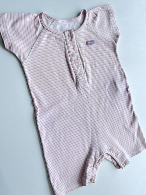 Romper Rosa de lineas Cheeky 9m (145)