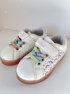 Zapatillas blancas unicornio Cutee t22(103)