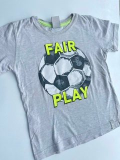 Remera gris mc "fair play" Mimo 6a(154)