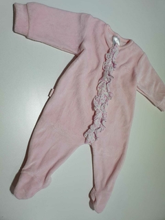 Enterito rosa de plush volados GdeB 3m(79)