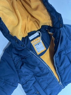 Campera azul inflable x dentro polar amarillo Orchestra 2a (351 ) - Indy circular