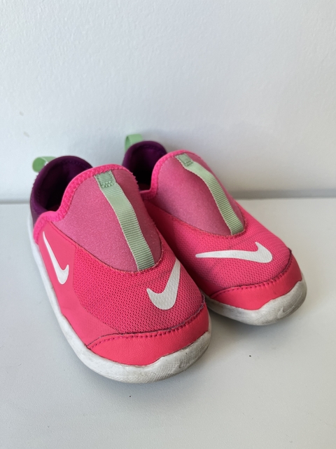 Zapatillas rosa Nike tela t25 (242)