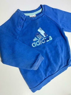 Buzo azul rustico adidas 9-12m(179)SEGUNDA SELECCION - comprar online