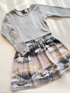 Vestido ml gris con focas Molo 4a(52)