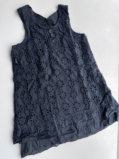 Vestido negro broderi cheeky 6a(152)