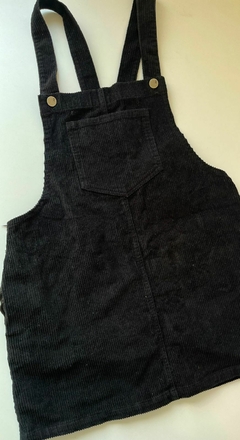 Jardinero negro de corderoy rie t.42(181)