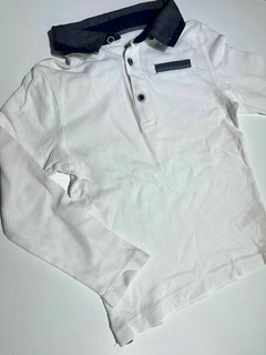 Chomba blanca ml Primark t2-3a(320) - comprar online