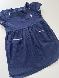 Vestido azul corto Rolo Ralph Lauren t18m (113)