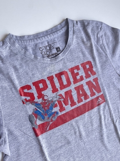 Remera gris mc hombre araña Adidas 9-10a(176) - comprar online