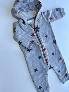 Enterito gris rustico estrellas Cheeky 3m (147)