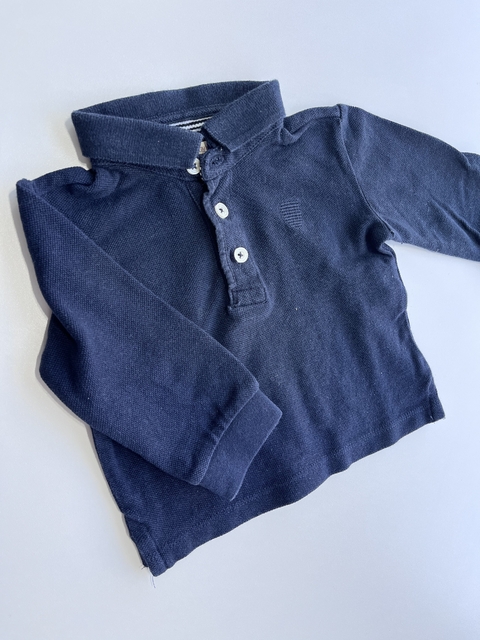 Chomba azul pique Zara 3m (79)