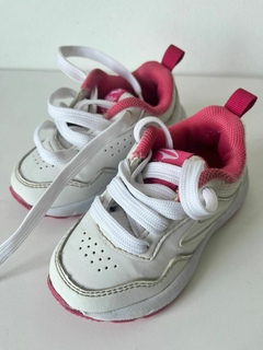 Zapatillas blancas detalles rosas topper t.20 (324) - comprar online