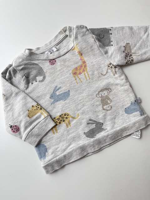 Buzo beige animales Cheeky t3m(169h
