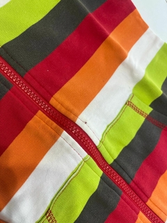Campera rayada de colores de frisa Owoko 3a(349) en internet