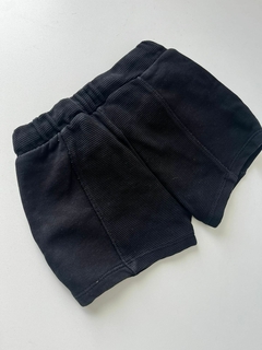 Short negro algodon zara 9-12m(150) - comprar online