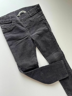 Pantalon corderoi gris chupin H&M 3-4a (283)