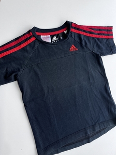 Remera negra mc 5a Adidas (06)
