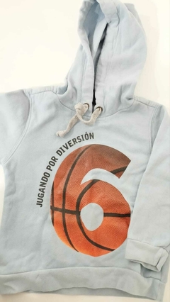 Buzo celeste 6 basquetball mimo 3a8