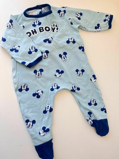 Enterito celeste de mickey Disney 6m(222)