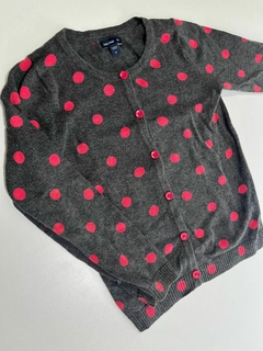 Sweter gris lunares rojos Gap 5a(354) - comprar online