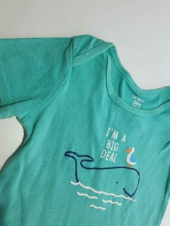Body carters turquesa mc ballena 2a (134) - comprar online