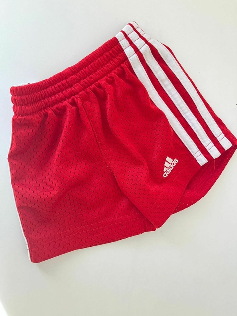 Short rojo deportivo adidas 6m(251)