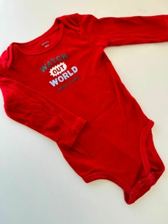 Body ml rojo world carters 9m(01)