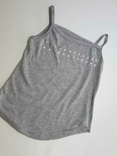 Musculosa gris lentejuelas importada 6a (38)
