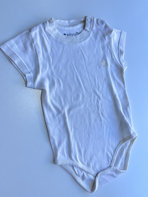 Body mc blanco liso t6m baby Cottons(157)
