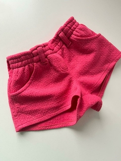 Short de algodon rosa crayon 2a(273)