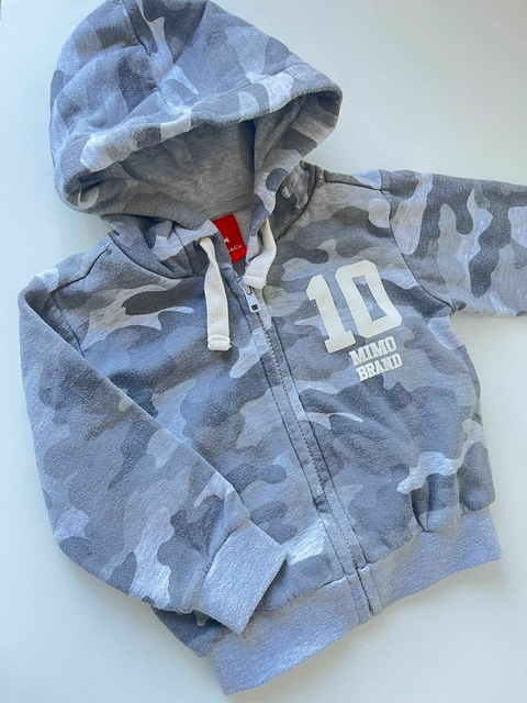 Campera verde camuflada frisa mimo 1a(259)