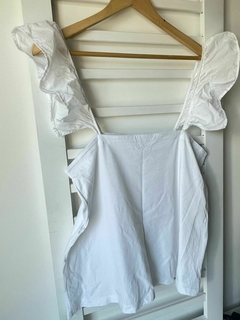 Musculosa blanca volados hombro Little Akiabara T.4(ci 06) en internet