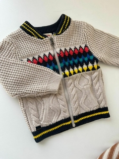 Campera tejida de colores catimini 18m(03)