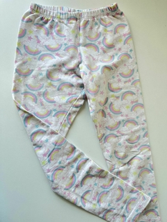 Legging con frisa blanco arcoiris grisino 11-12a(298)