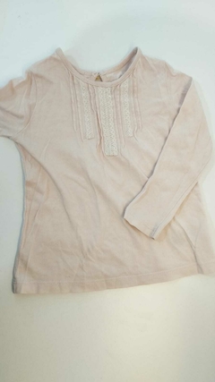 Remera rosa ml volados little akiabara 18m(35)