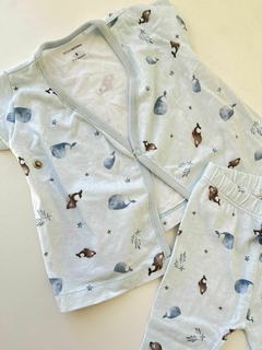 Conjunto celestes ballenas mimo 3m(254) - comprar online