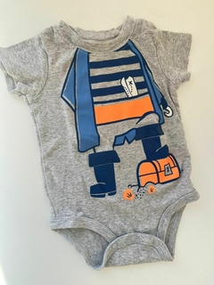 Body gris pirata mc carters 12m(251)
