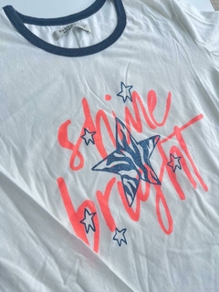 Remera ml blanca "shine" Wanama 14a(154) - comprar online