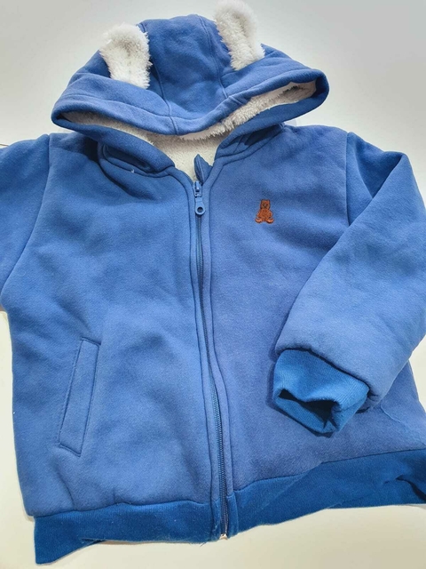Campera azul de oso de corderito Gap 2a(85)
