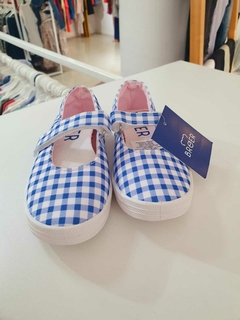 Zapatitos azules a cuadros broer t.28(341) - comprar online