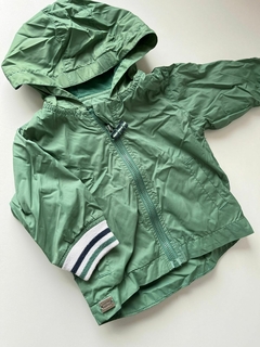 Campera impermeable verde 6m mimo(115)