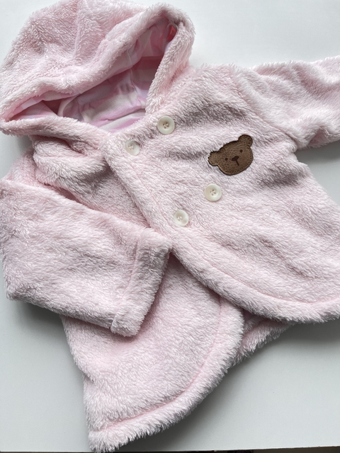 Campera piel Crayon rosa t6m(38)