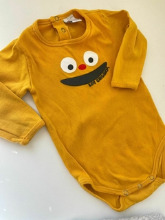Body mostaza carita grisino 3-6M(01)