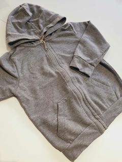 Campera lisa gris maria chucena 5a(277) - comprar online