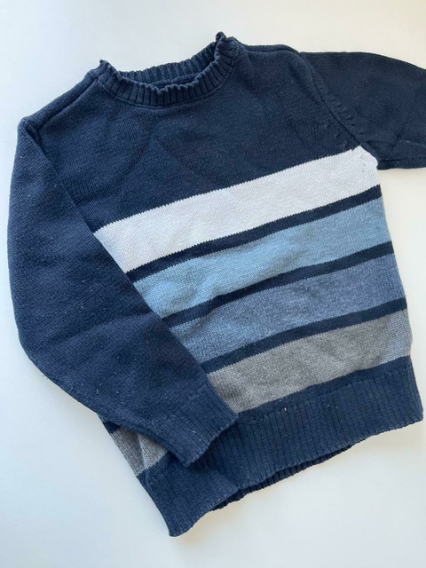 Cardigan azul tejido poim 2a(260)