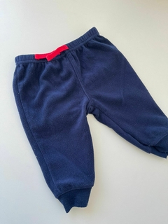 Pantalon azul cordon rojo polar carters 3-6m(151)