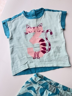 Conjunto adidas Gatito verde t0-3m (166) - comprar online
