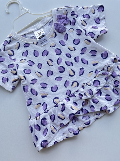 Remera guepardo lila Carter's t6-12m(20)